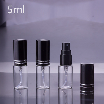 Perfume Imperium Fragrance World - 100pcs/lot 5ml 10ml 15ml Portable Black