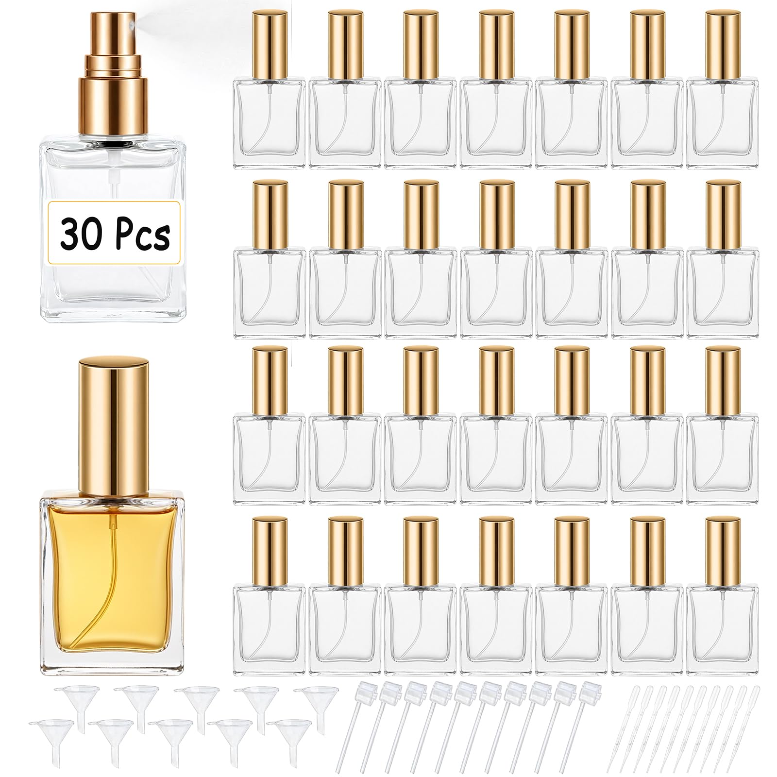 High quality 30 15ml clear gla - Perfume Fragrance Dispenser recension och pris