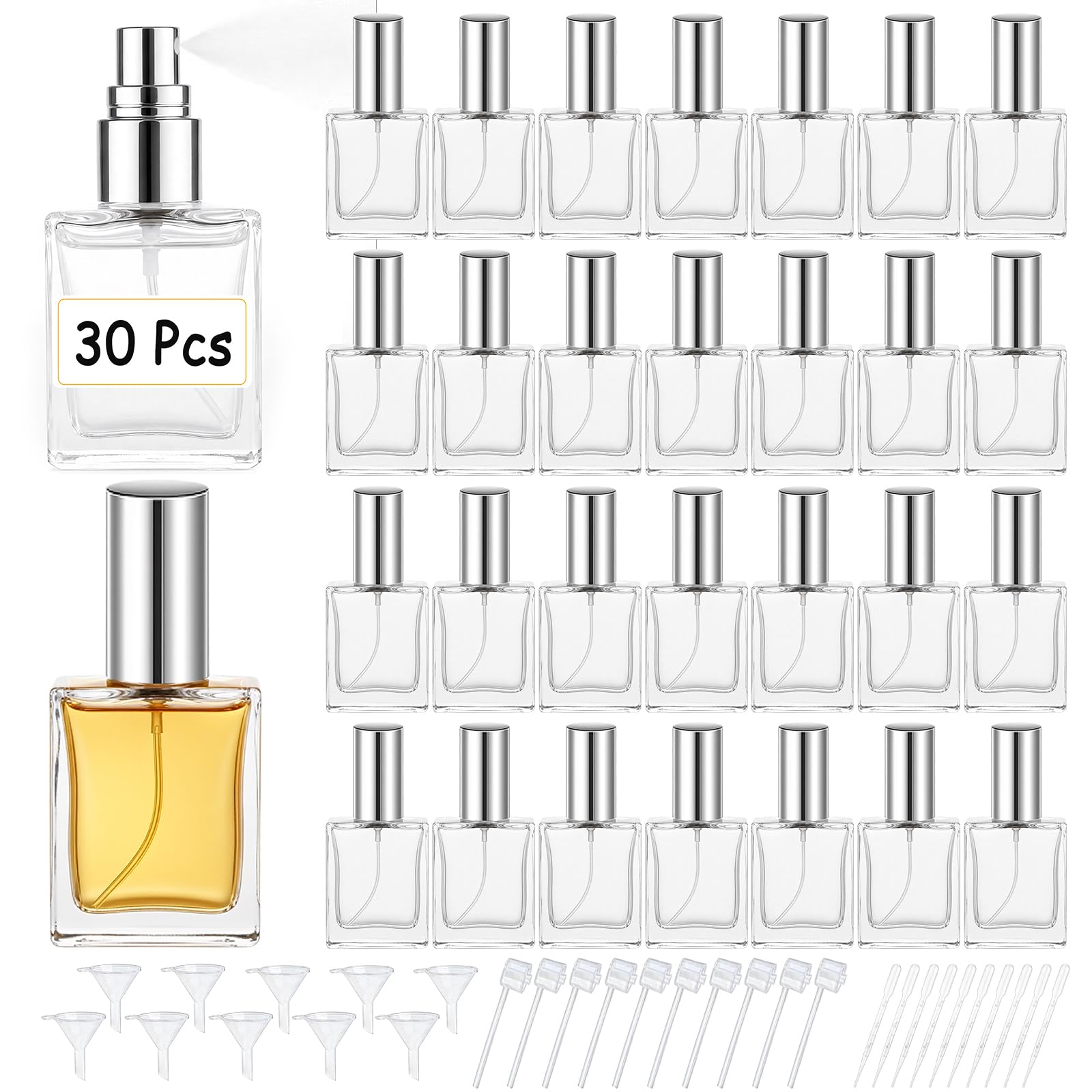 High quality 30 15ml clear gla - Perfume Fragrance Dispenser recension och pris