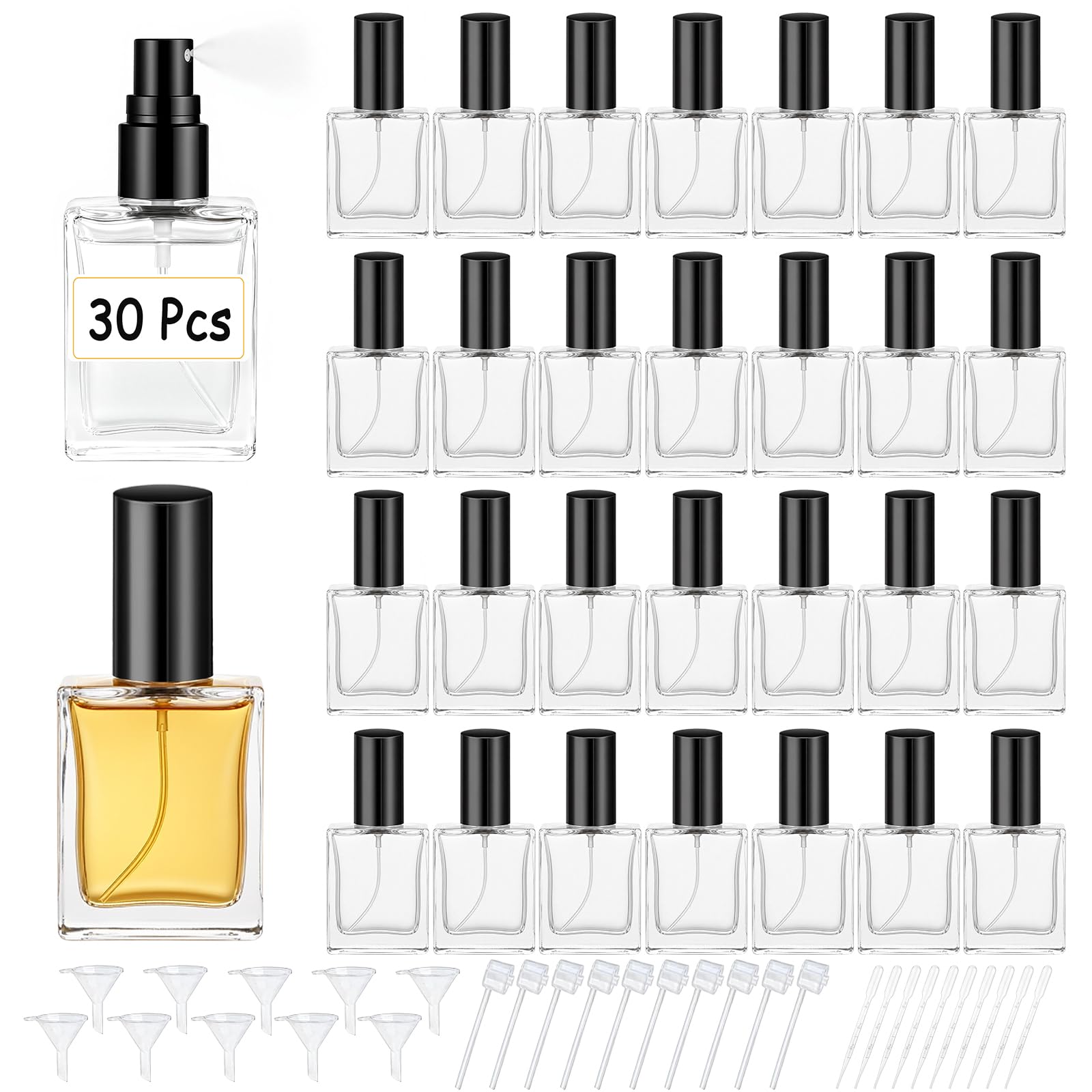 High quality 30 15ml clear gla - Perfume Fragrance Dispenser recension och pris