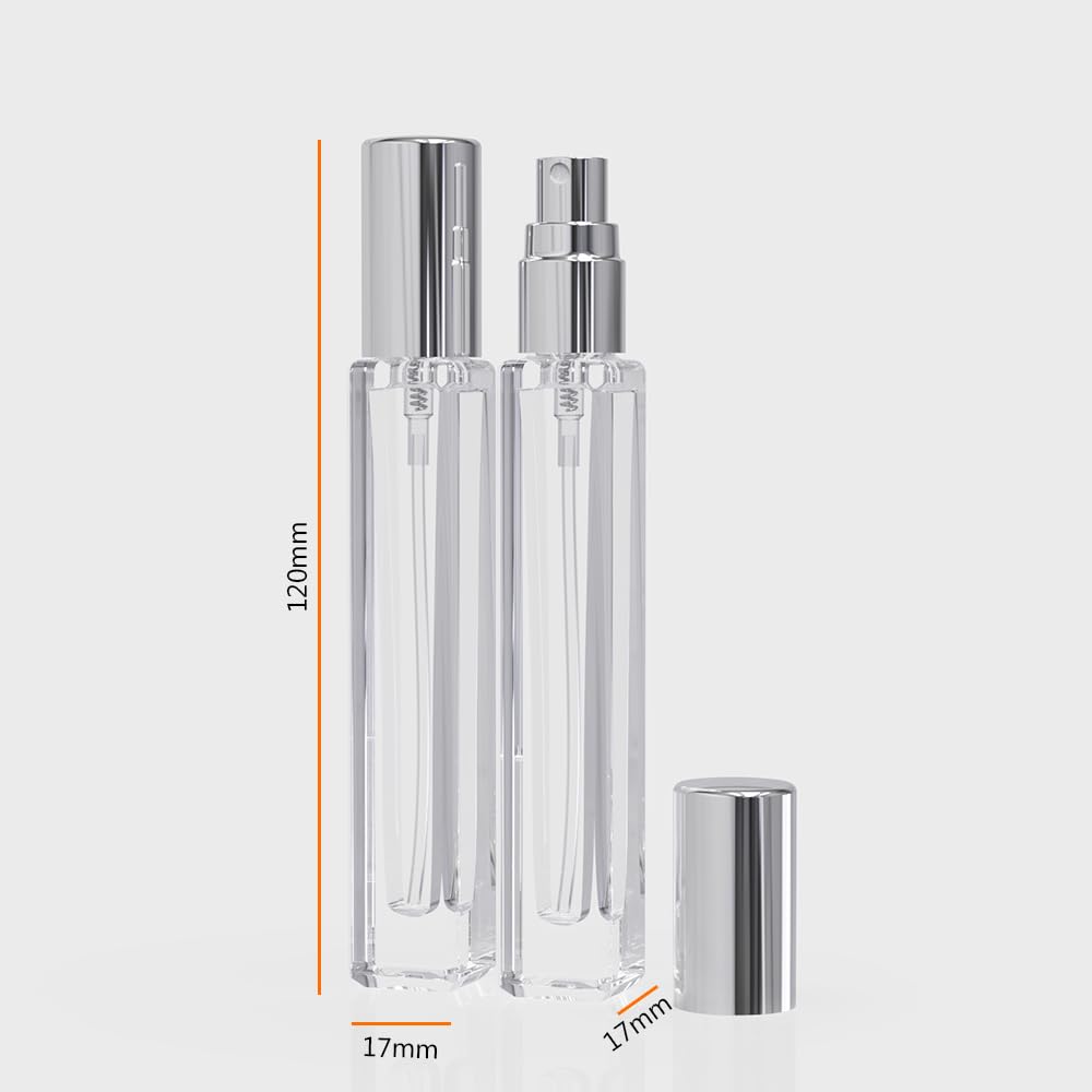 5-Piece Cologne Atomizer Empty - Perfume Fragrance Dispenser recension och pris