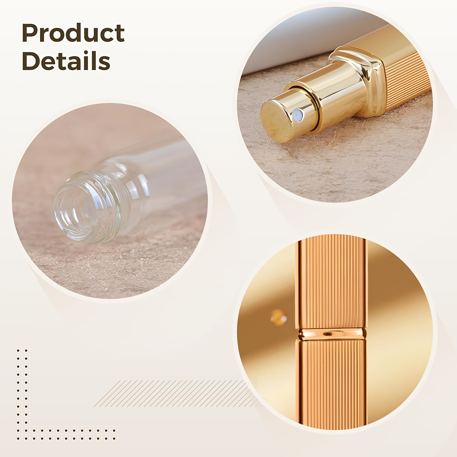 2-Piece Set, 12ml Refillable P - Perfume Fragrance Dispenser recension och pris