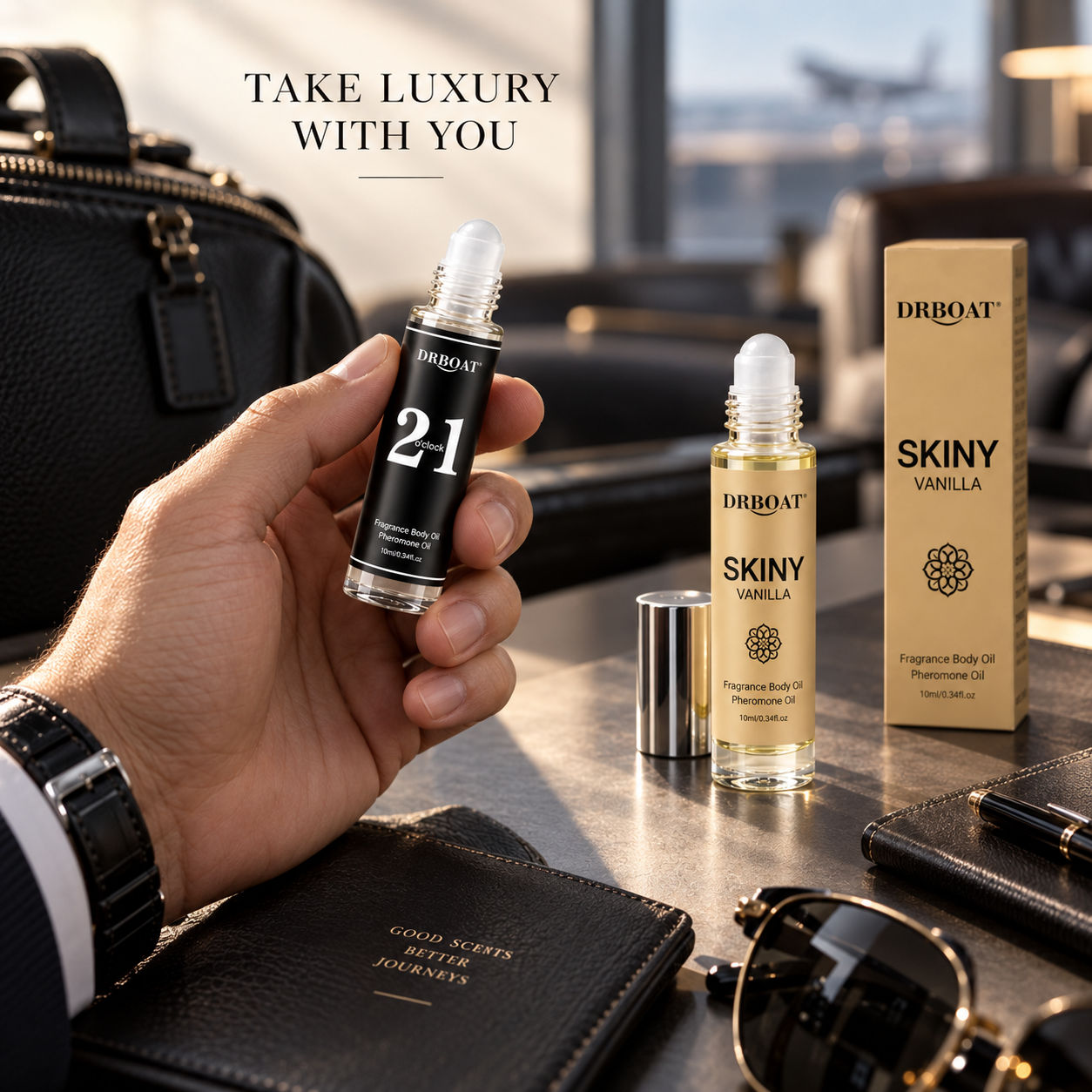 Men Roll On Perfume Oil, Caram - Perfume Fragrance Long Lasting recension och pris