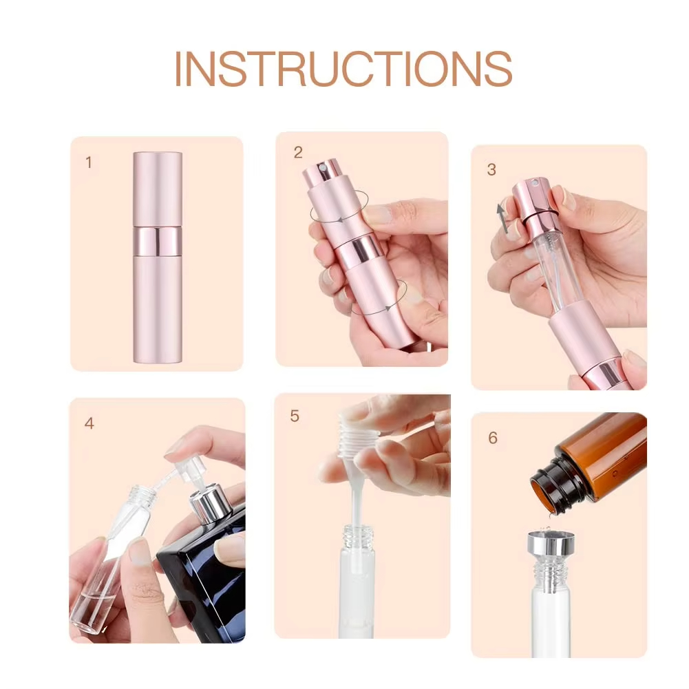 3pcs+4 Accessories 8ML Perfume - Perfume Fragrance Dispenser recension och pris