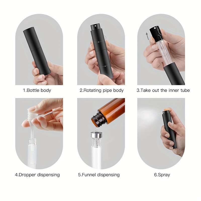 3 Travel 10ml Perfume Spray Bo - Perfume Fragrance Dispenser recension och pris