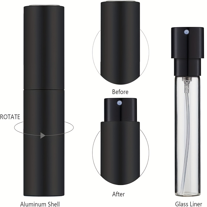 3 Travel 10ml Perfume Spray Bo - Perfume Fragrance Dispenser recension och pris