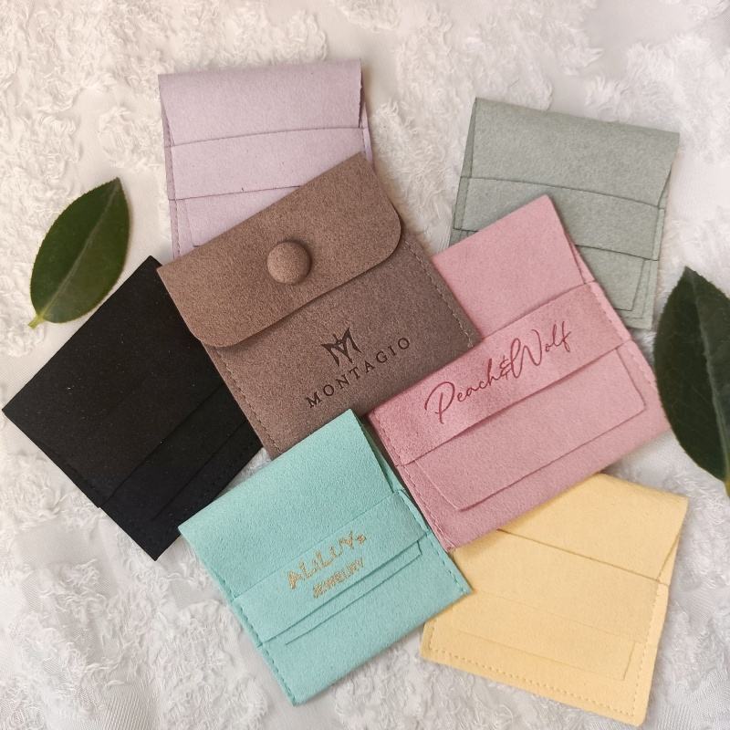 50pcs Beige Soft Velvet Jewelr - Perfume Fragrance Logo recension och pris